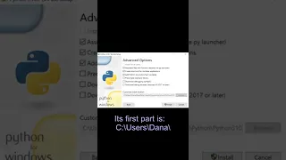 The pip Selection during my Python Installation Steps Modify Optional Features and Advanced Options