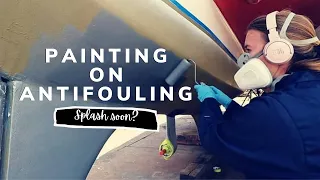 BOTTOM BOAT PAINT| YACHT REBUILD WEEK 95