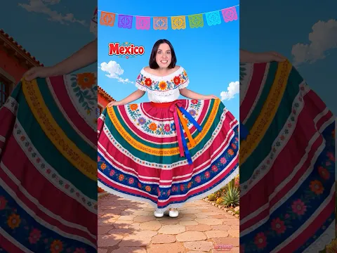 Traditional Clothes Around the World 1🌍 | #kids #english #preschool