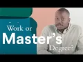 Work or Masters Degree Q A with a Hult Alum