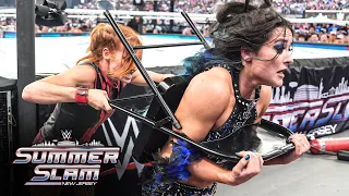 Lynch vs Valkyria Women s Intercontinental Title No DQ Match SummerSlam 2025 highlights