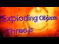 25d How to explode objects threejs