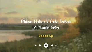 pilihan hatiku x cinta terbaik x memilih setia speed up tiktok version 