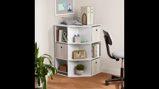 Mainstays Corner Cube Storage Organizer Guided Assembly