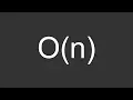Download Lagu Big O Notation