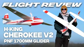 The H-King Cherokee V2 Is Here 1700mm Power Glider with Automatic Retractable Propeller