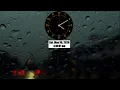 Do You Know What Time Is It Right Now Live New York Time Slow Rain Sounds for Sleeping NO ADS
