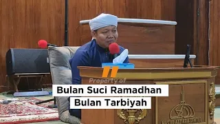 Bulan Suci Ramadhan Bulan Tarbiyah, Kenali 5 Hal ini 