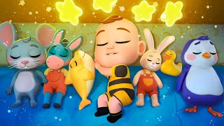 Ten in the Bed(Newborn Version) 4K | Lalafun Nursery Rhymes & Kids Songs