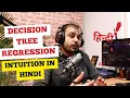 Part 5-Hindi - Decision Tree Regression Indepth Intuition With Variance Reduction Krish Naik