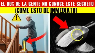 ¡Las personas mayores pueden volver a subir escaleras FÁCILMENTE con esta sencilla comida!