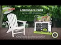 WEATHERPROOF DECK PATIO PROTECTOR FOR ADIRONDACK CHAIR BIG LEGS GorillaOutdoor Tap-in Berber