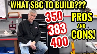 350 383 400 SBC Chevy - Which one should you build What will work best in this 1968 Chevelle