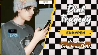 heeseung of enhypen debuts as evan with dial tragedy a ringtone wrapped in emotion