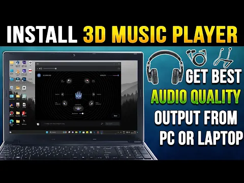 Download MP3 How to Download and Install 3D Music Player on Windows 11/10/8/7 🤯Step-by-Step 2023💥Best Music Playe