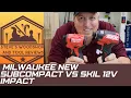 New Milwaukee 12v Subcompact vs Skil 12v impact