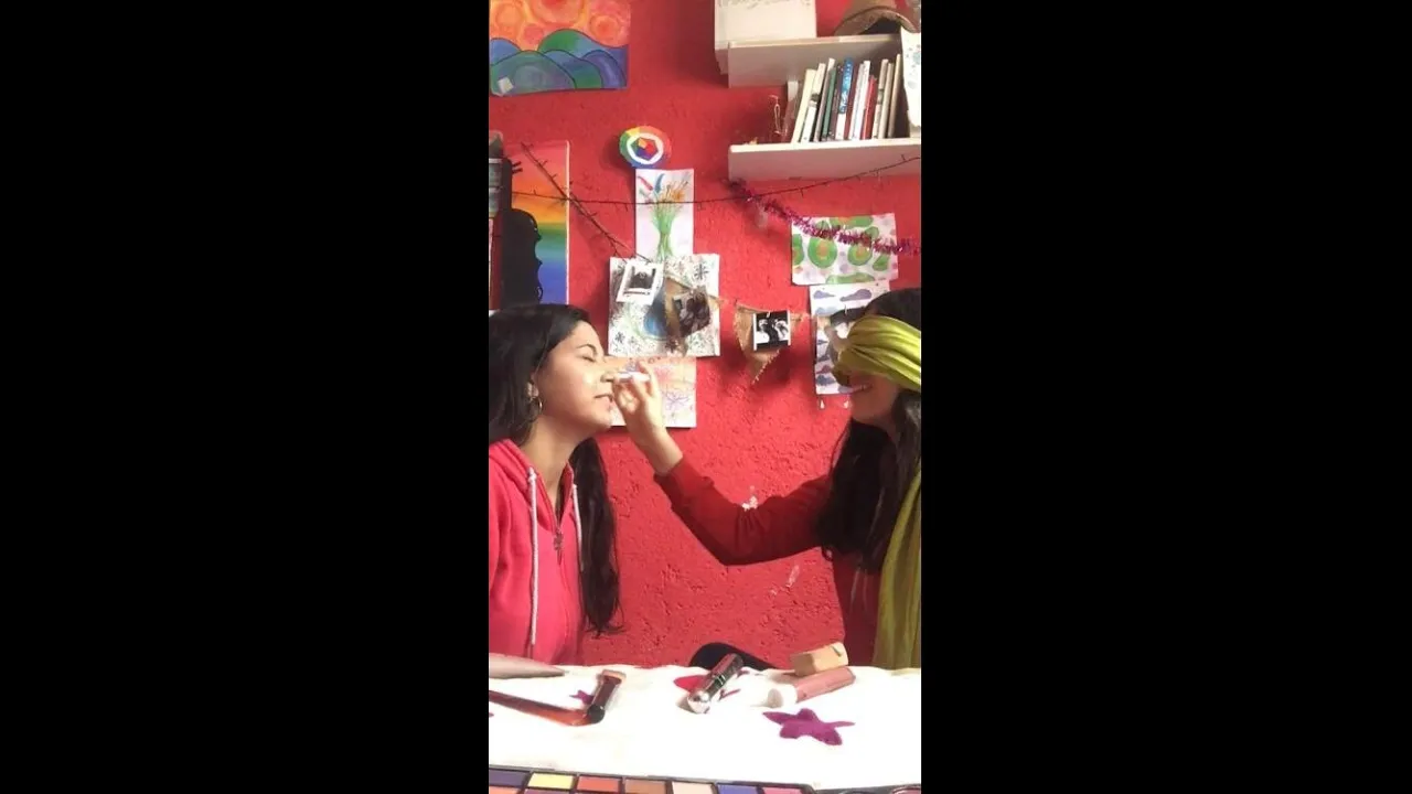 Maquillaje a ciegas