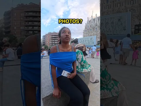 Asked a stranger in Barcelona to take a photo