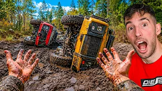 NOS QUEDAMOS ATRAPADOS EN EL BARRO !! ACCIDENTES DE TODOTERRENO EN SNOWRUNNER !!