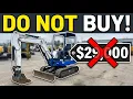 The Worst Mini Excavators Being Sold Right Now Don t Waste 30 000