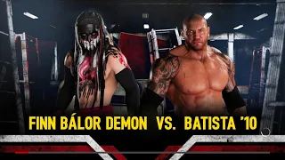 wwe 2k18 demon finn balor vs batista wwe 2k18 gameplay