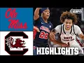 Ole Miss Rebels vs South Carolina Gamecocks Full Game Highlights ESPN College Basketball