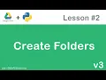 Google Drive API in Python Create Folders