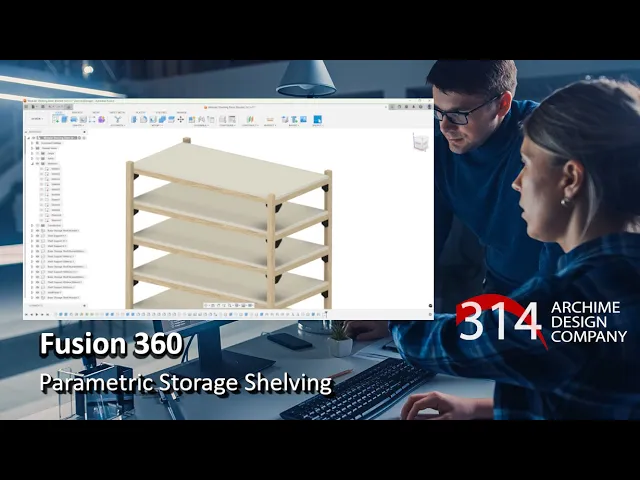 Parametric Basic Storage Shelf with SORSET Type 2 Bracket video thumbnail