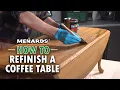 How To Refinish a Coffee Table Menards