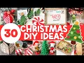 Easy DIY CHRISTMAS DECOR on a BUDGET Affordable DOLLAR TREE DIYS that will make your home MAGICAL