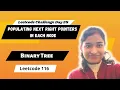 Populating Next Right Pointers in Each Node Leetcode 116 Binary Tree