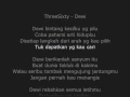 Threesixty - Dewi (Lyrics)