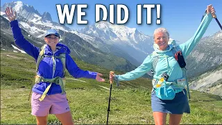 We FINISHED the Tour du Mont Blanc! 🏔️ 110 Miles of Ups and Downs