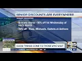 Where you can get senior discounts