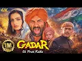 Sunny Deol Desh Bhakti Action GADAR Ek Prem Katha 2001 Hindi Movie 4K Amrish Puri Ameesha Patel