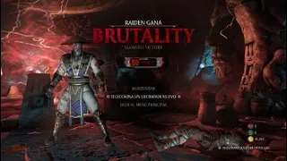 mortal kombat xl raiden vs liu kang pelea completa espa ol latino 
