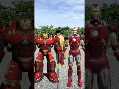 Hulkbuster vs Iron man body assembly