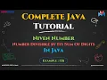 Niven Number In Java Explained Step-by-Step Master In Looping in Java