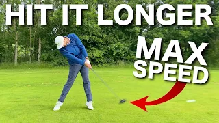 HOW TO HIT THE GOLF BALL LONGER INCREASE CLUB HEAD SPEED 