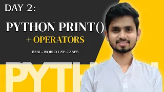 Python Basics Print Function Arithmetic Operations Real-World Examples Lesson 2 2026 2027