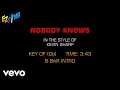 Download Lagu Kevin Sharp - Nobody Knows (Karaoke EZ Sing)