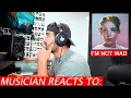Halsey - I'm Not Mad - Musician Reacts