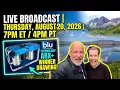 August Live Broadcast and LIVE Drawing Sponsored by Blu Technology