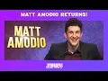 Jeopardy Champion Matt Amodio Returns September 13 JEOPARDY