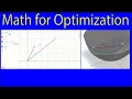 Math for Optimization Theory of Optimization