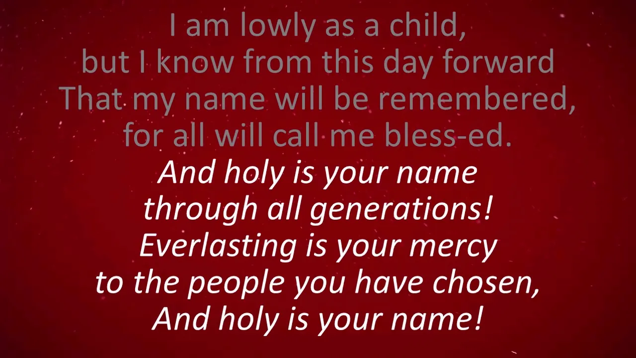 Holy Is Your Name