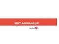 Why Angular js - Introduction