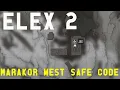 Elex 2 Marakor West Safe Code