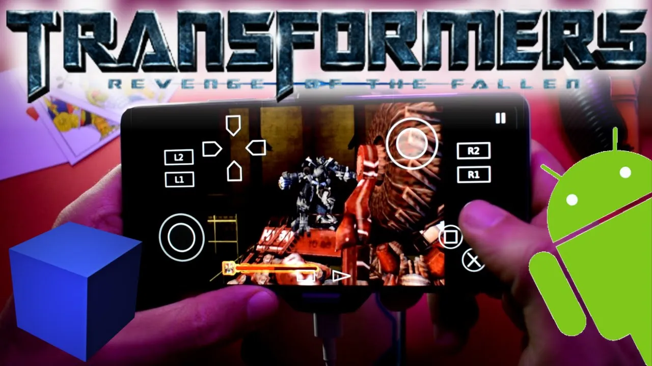 Transformers: Revenge of the Fallen AetherSX2 - PS2 Emulator Android Gameplay - 2023