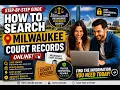 How to search Milwaukee court records
